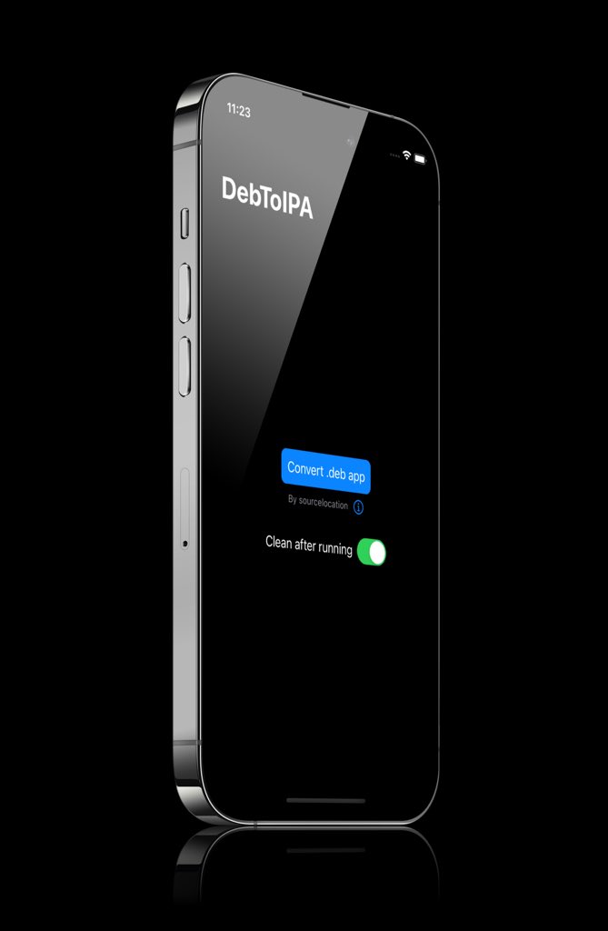 DebtoIPA: On-device DEB to IPA converter for iOS🔥

Download: iexmo.com/updates/deb-fi…

✅DebtoIPA to a simple application allowing you to convert #DEB files to IPA format for easier sideloading on #iOS devices

#jailbreak #AltStore #TrollStore #ipa #ipalibrary #ipastore #palera1n