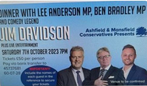 Not often you get 2 comedians and a racist scumbag on the same bill.