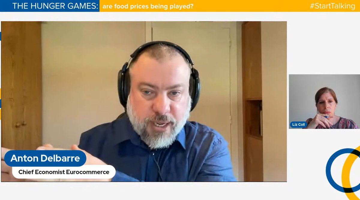 euroconsumers's tweet image. "If we want sustainable products, innovation and collaboration are crucial. To keep prices affordable, we must address market failures and market segmentation" - an important reminder from @AntonDelbarre from @EuroCommerce during #StartTalking