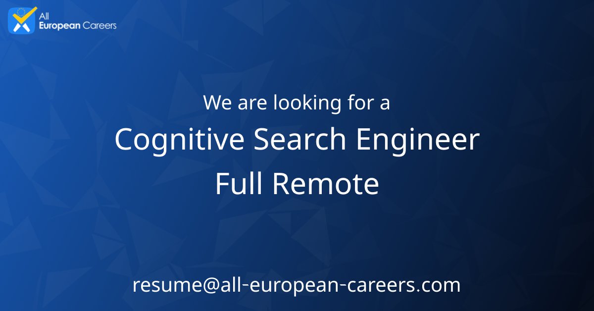 All European Careers tweet media