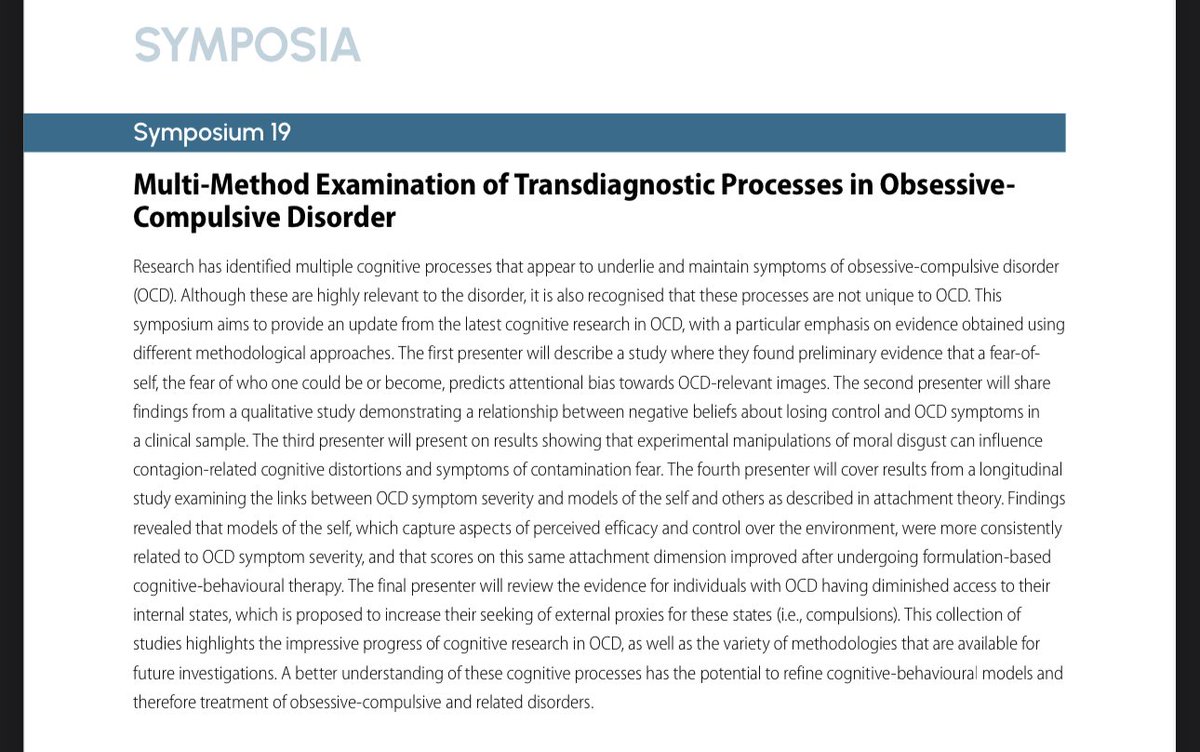 JeanPhilippeG's tweet photo. Very grateful to be part of this symposium on #CBTworks for #OCD with @shiufung_wong, @OuelletCourtois, and more to be presented at #wccbt2023 in Seoul! Happy to represent @McGillMedPsych and @cusm_muhc! 🇰🇷 https://t.co/wz5yIlV1Nd