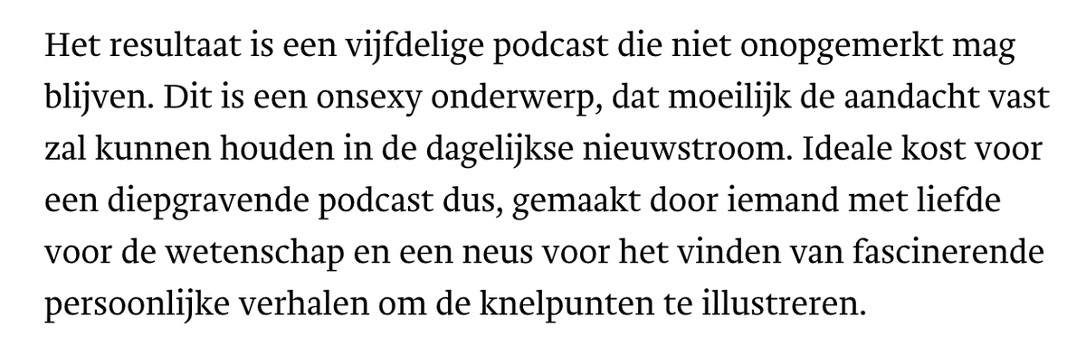Wat een fijne recensie van #VriendofVijand vandaag in <a href="/trouw/">Trouw</a> ! 
<a href="/argosonderzoekt/">Argos</a> <a href="/NPORadio1/">NPO Radio 1</a> <a href="/vpro/">vpro</a> <a href="/omroephuman/">HUMAN</a> <a href="/prspktr_NL/">Prospektor</a>