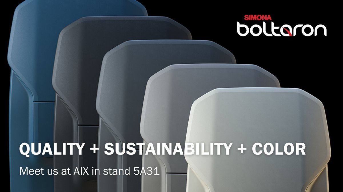 TERREFORM recycled grade materials are now available in 5 premium colors, expanding the aesthetic possibilities to choose from for eco-friendly cabin concepts.
 
See the color range on display at @aix_expo in stand 5A31.
 
#aircraftinteriors #boltaron #aix2023