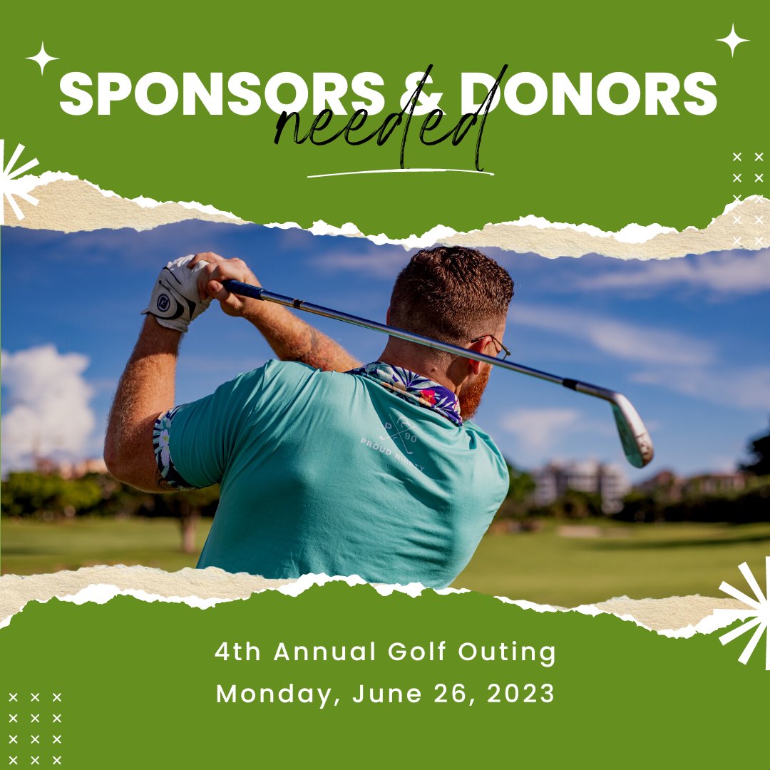 Looking to support a great event?
Advertise your business?
Give back to the community?
Become a sponsor for our Annual Golf Outing!
Sponsorships are available on our website:
 snpfoundation.org/golf
#SNPF
#RememberMe #GolfOuting