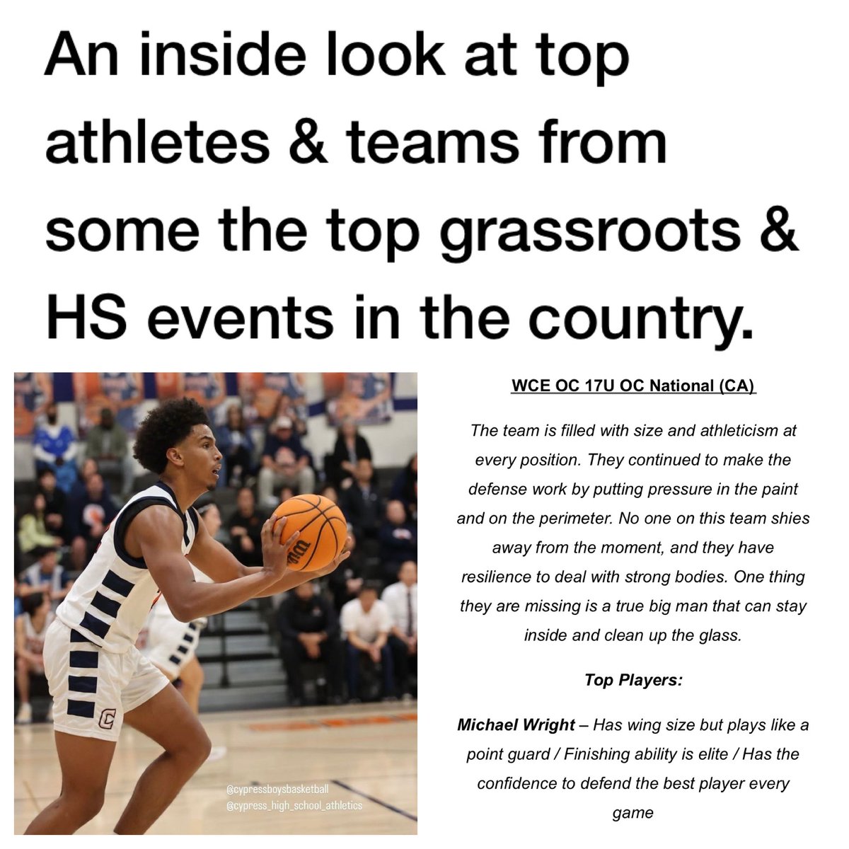 Congratulations to <a href="/Mmichaelwright/">Michael Wright</a> for being recognized by <a href="/SilverWaveMedia/">Silver Waves Media</a> for his play this Spring! Keep Grinding Mike! Big things coming your Senior Szn! 
#CypHype
<a href="/ocvarsity/">ocvarsity</a> <a href="/OCSportsZone/">OC Sports Zone</a> <a href="/ScholSeries/">Scholastic Series</a> <a href="/Devin_Ugland/">Devin Ugland</a> <a href="/Trigonis30/">Dinos Trigonis</a> <a href="/MattyK31/">Matthew Kovach</a> <a href="/SteveFryer/">Steve Fryer</a> <a href="/CypHS_Athletics/">Cypress HS Athletics</a> <a href="/cyphype/">CYPHYPE</a>