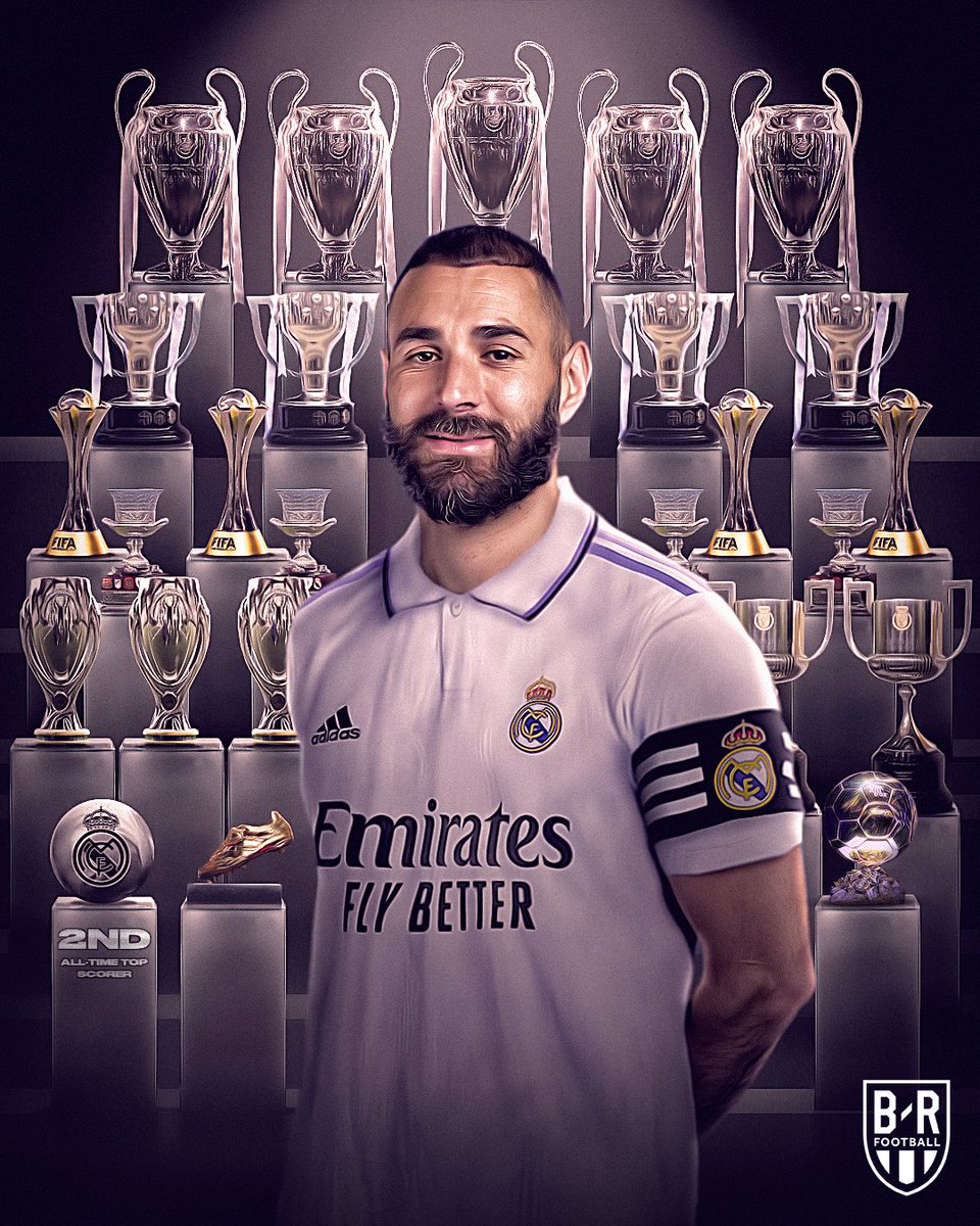 brfootball's tweet image. BREAKING: Karim Benzema will leave Real Madrid this summer after 14 seasons and 24 trophies to join the Saudi Pro League, per multiple reports 👑