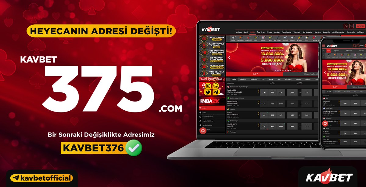 🎉 Kalite ve Eğlencenin Yeni Adresi

🔔Sosyal medya hesaplarımız dışından ulaştığınız linkler ile Kavbet’e girmemenizi önemle rica ederiz! Profillerimizin altındaki link ve domain değişim görsellerimizi takip ederek bize ulaşabilirsiniz!