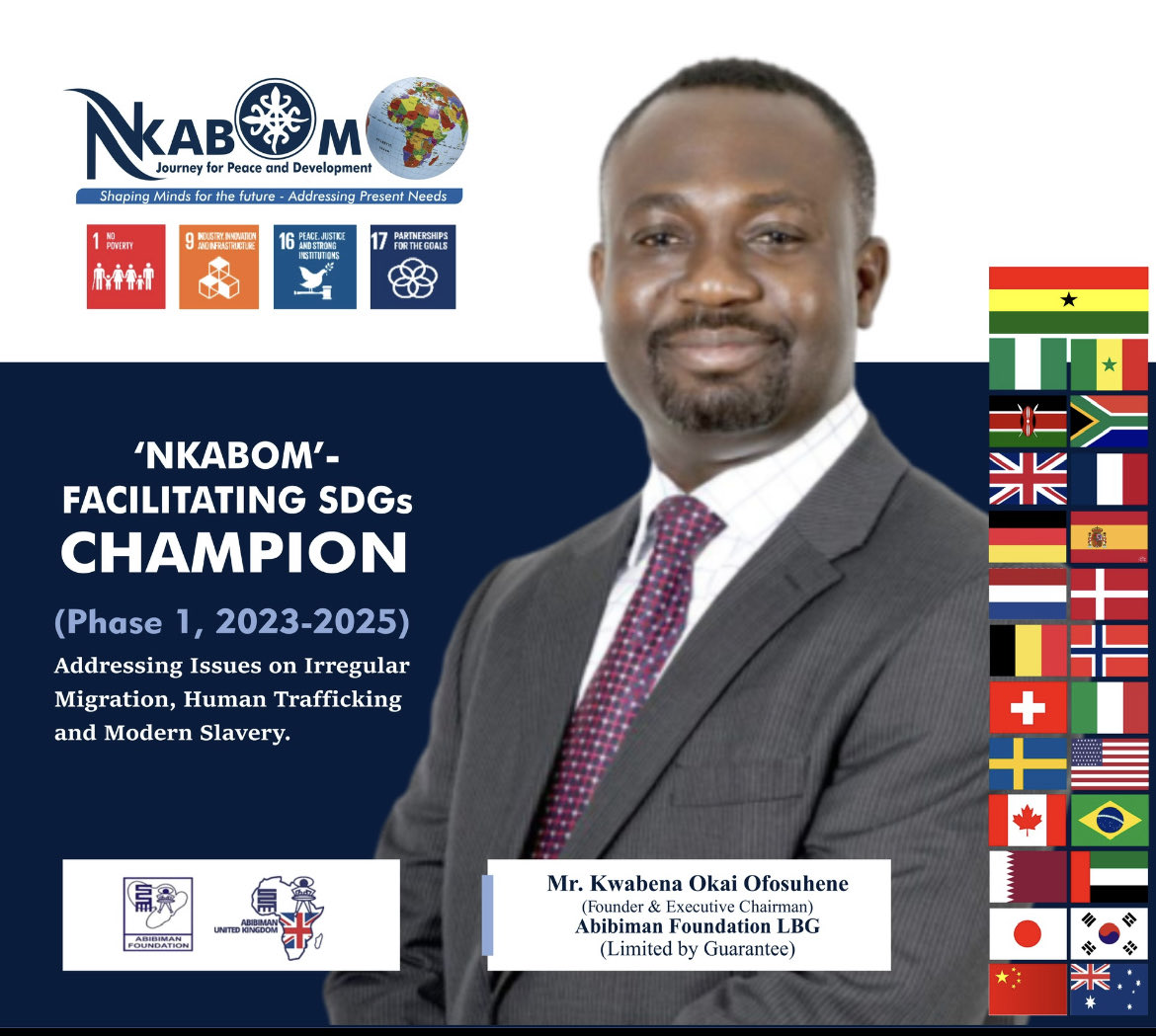 The past and present direct the future. 

Addressing issues on irregular migration, human trafficking and modern slavery require holistic and future-looking measures. 

We can not ‘Shape Minds for the Future’ without ‘Addressing Present Needs’ 

#nkabom4peace
#nkabom4development