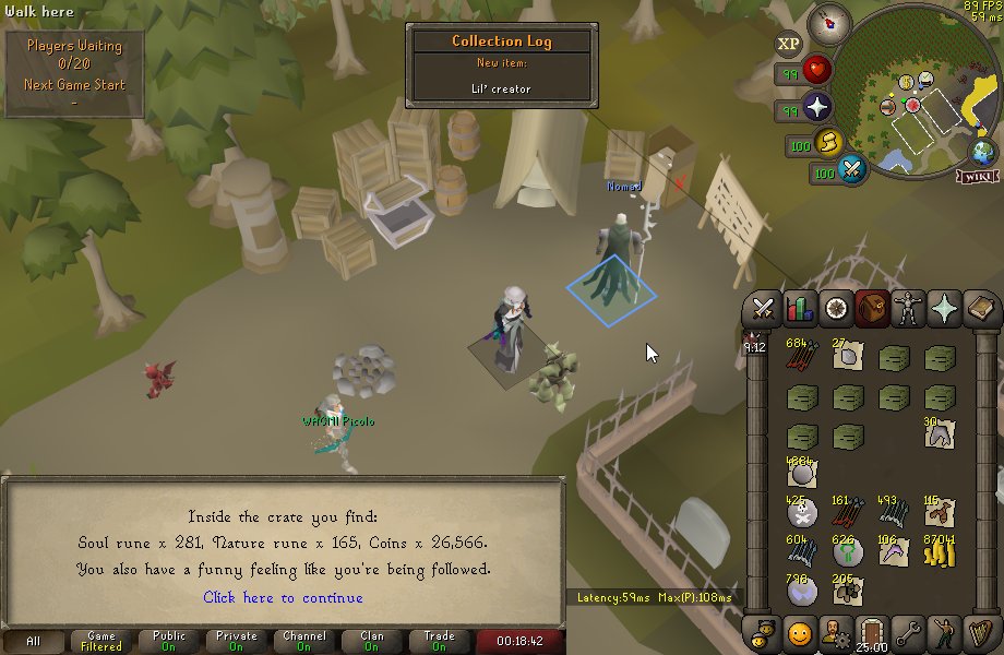 After a a long grind of 13 crates, pet number 21