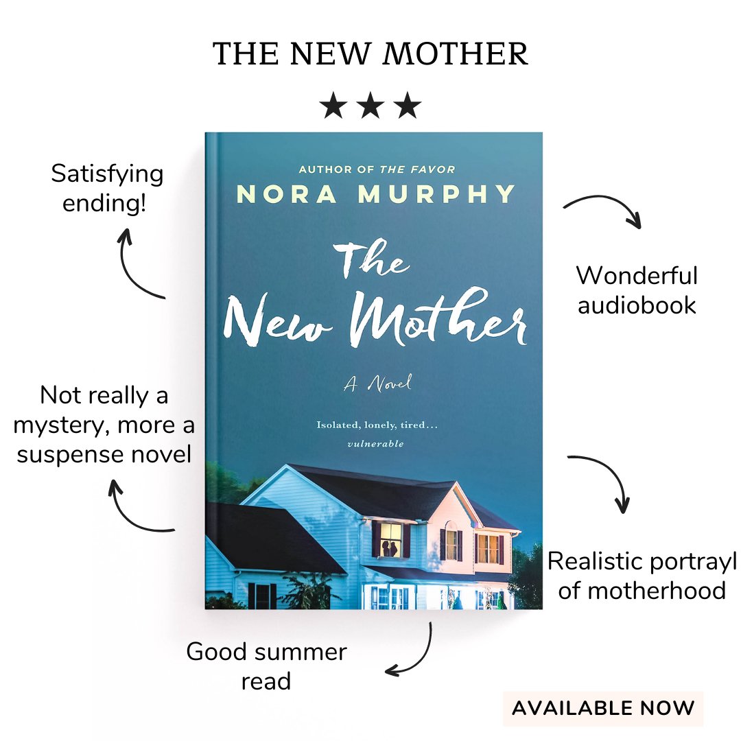 Nicoleabouttown's tweet photo. Book Review 📚

The New Mother: A Novel by Nora Murphy

As I start my review, I have to admit that I am child-free. Don't get it confused because even though I'm child-free by choice, I don't hate children. I love them in fact, and I'm really good with them. I just like them when https://t.co/0erFFummbe