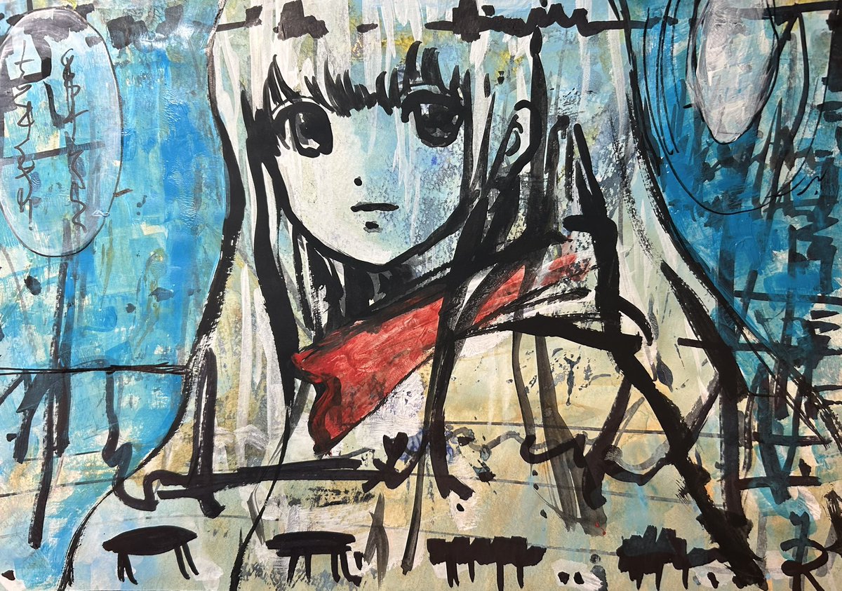 山田玲司　絵画 春の絵画的談話〜山田玲司先生と〜｜EMIRI/師岡絵美里