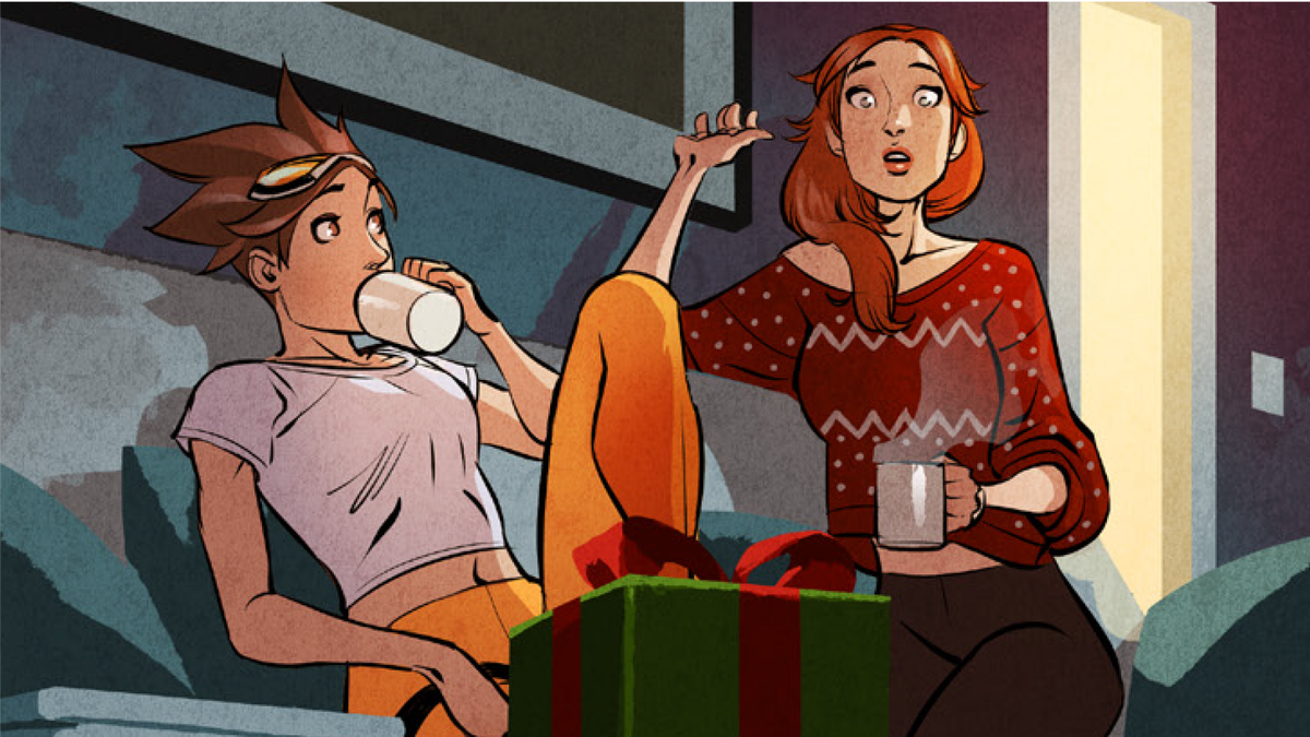 Overwatch on Twitter "Let’s kick things off with a Tracer x Emily