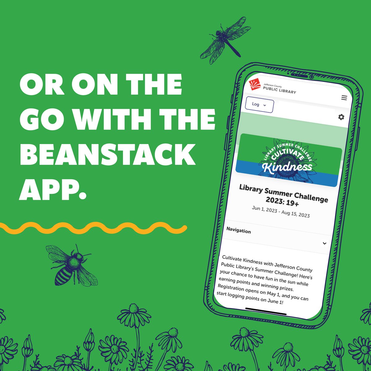 The Summer Challenge has offically begun! You can now track points online or in the Beanstack app on your mobile device. 📚🌻