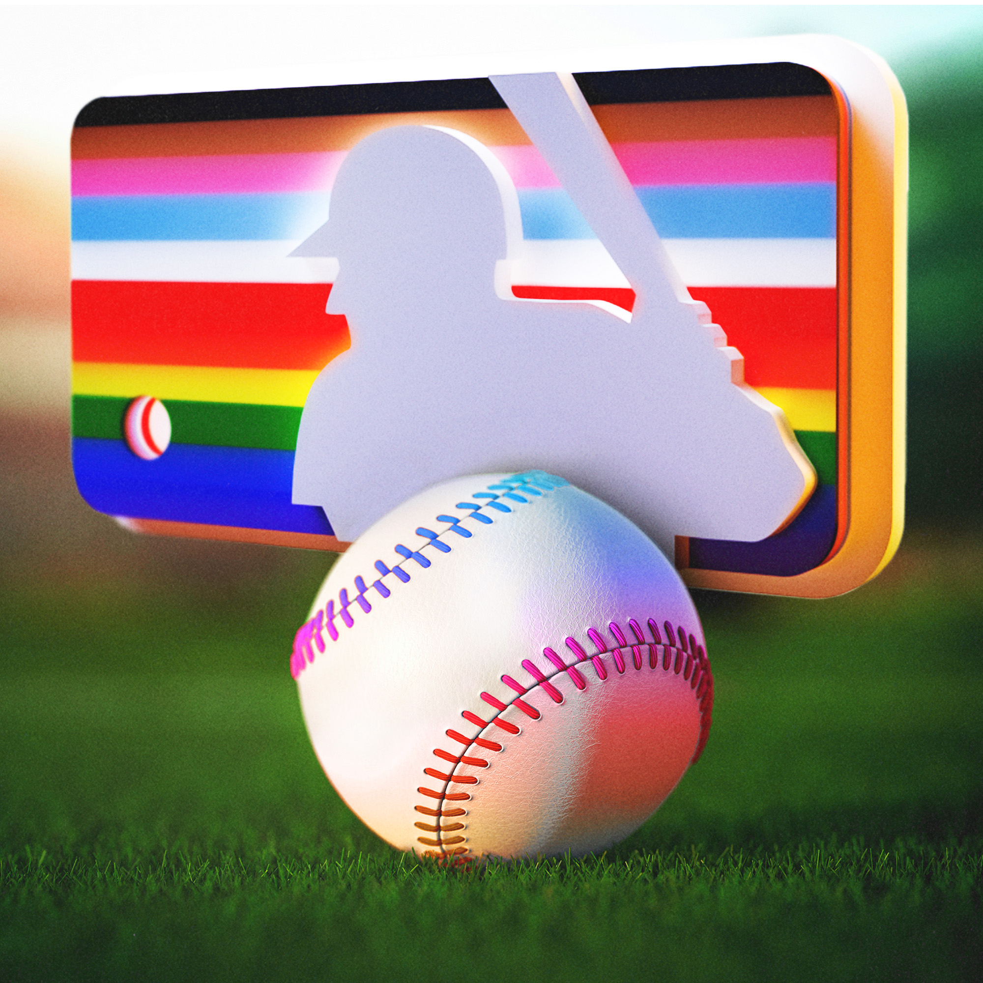MLB on X: "Celebrating community, pride, and love of baseball! #Pride  https://t.co/KevUC8fpdu" / X