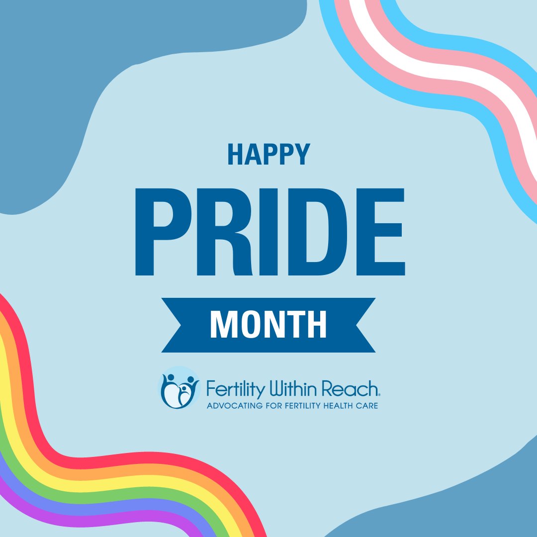 At FWR we are dedicated to promoting inclusivity and supporting the LGBTQ+ community through advocacy and education. This month and every month after we will fight for equality in access to fertility health care. Happy Pride Month to all! Love, FWR.