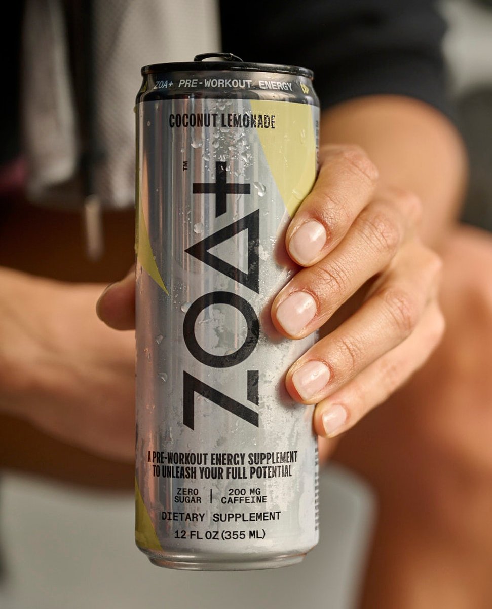 ZOAenergy's tweet photo. PLUS'd up and ready to go.
🍋 Taste the difference.
➕ Hit your personal best.
🔥 Unleash your potential.
Get your ZOA+ @amazon @gnclivewell and https://t.co/qXd8J3VLXP
#ZOAEnergy
#ZOAPlus
#FuelSomethingBigger https://t.co/y9pXp0RI5k