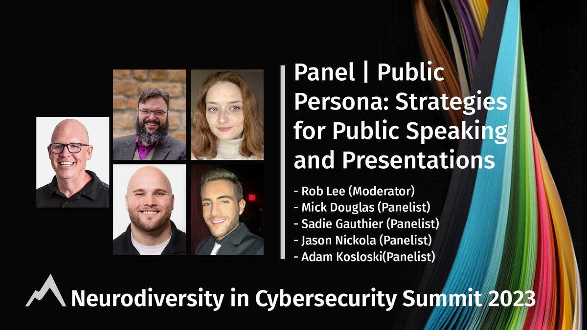 SANS Institute (@sansinstitute) on Twitter photo 📺 SANS #NeurodiversitySummit Talks are live! ️
🗣Featured Expert: <a href="/robtlee/">Rob T. Lee</a>, <a href="/bettersafetynet/">Mick Douglas 🇺🇦🌻</a>, <a href="/stem_sadie/">The Real STEM Sadie 🌻</a>, <a href="/chm0dx/">Jason Nickola</a>, Adam Kosloski
👏 Panel | Higher Ed: Navigating Continuing Education and Industry Certifications
➡️ Watch Now: youtu.be/RnK1RAJTLIQ 📺 SANS #NeurodiversitySummit Talks are live! ️
🗣Featured Expert: <a href="/robtlee/">Rob T. Lee</a>, <a href="/bettersafetynet/">Mick Douglas 🇺🇦🌻</a>, <a href="/stem_sadie/">The Real STEM Sadie 🌻</a>, <a href="/chm0dx/">Jason Nickola</a>, Adam Kosloski
👏 Panel | Higher Ed: Navigating Continuing Education and Industry Certifications
➡️ Watch Now: youtu.be/RnK1RAJTLIQ