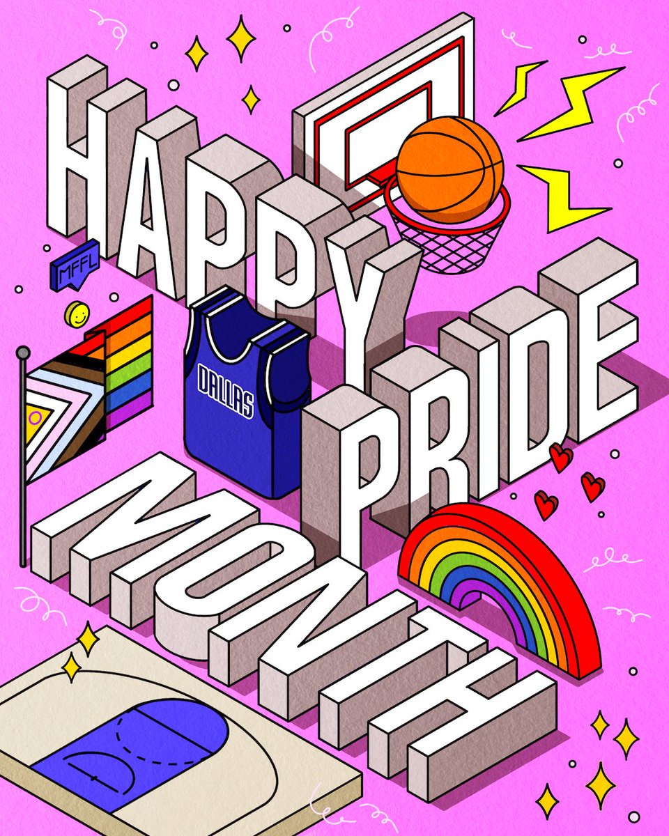 Spread love. Happy Pride Month! 🏳️‍🌈🏳️‍⚧️ 

#MFFL | #Pride2023
