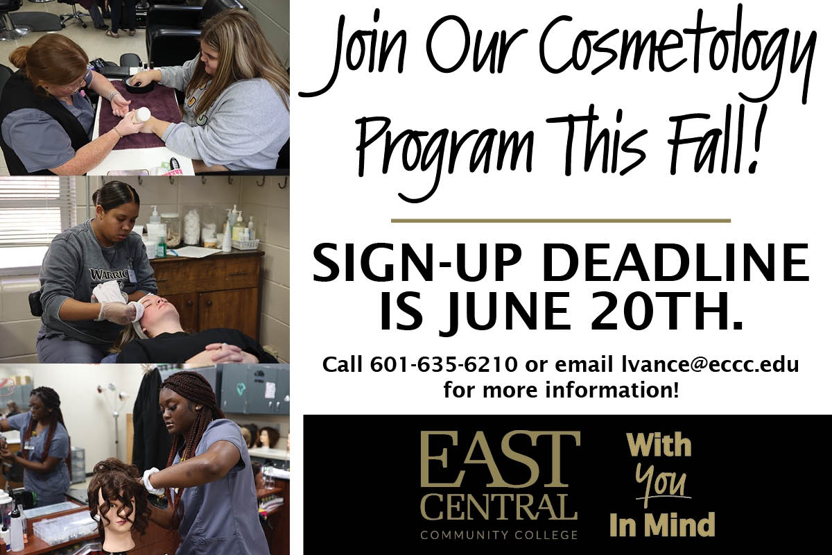 Don't wait! The sign-up deadline for fall Cosmetology classes is June 20th!

#WithYouInMind