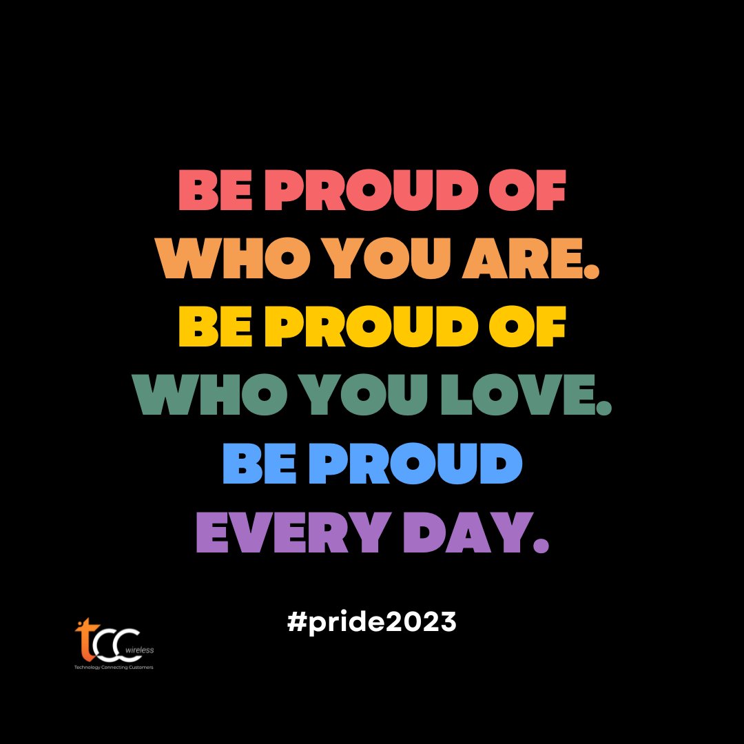 Dare to be yourself, unapologetically and beautifully. 
Happy Pride Month! 🌈🌟

#pride #lgbtq #tccfamily