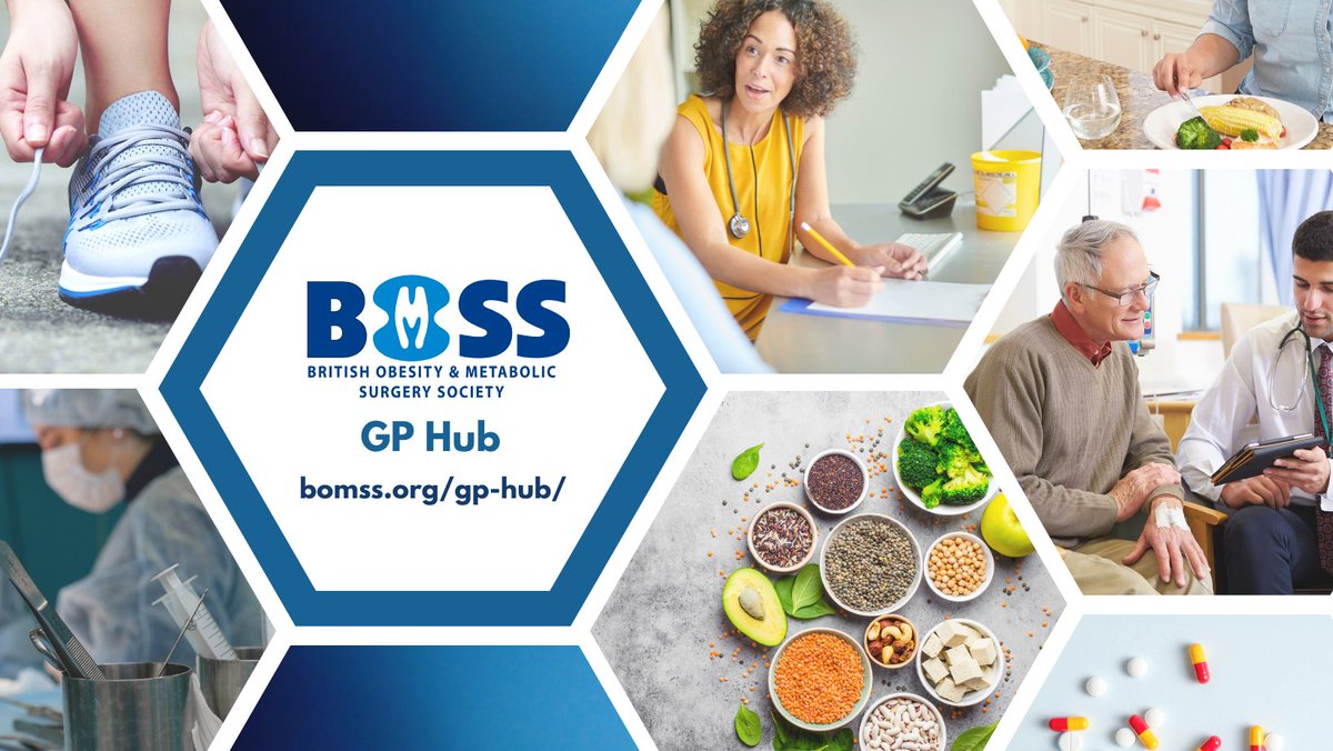 We are proud to launch the BOMSS GP Hub, a resource to help GPs support those who have had bariatric surgery procedures. Click here to visit the GP Hub - bomss.org/gp-hub/