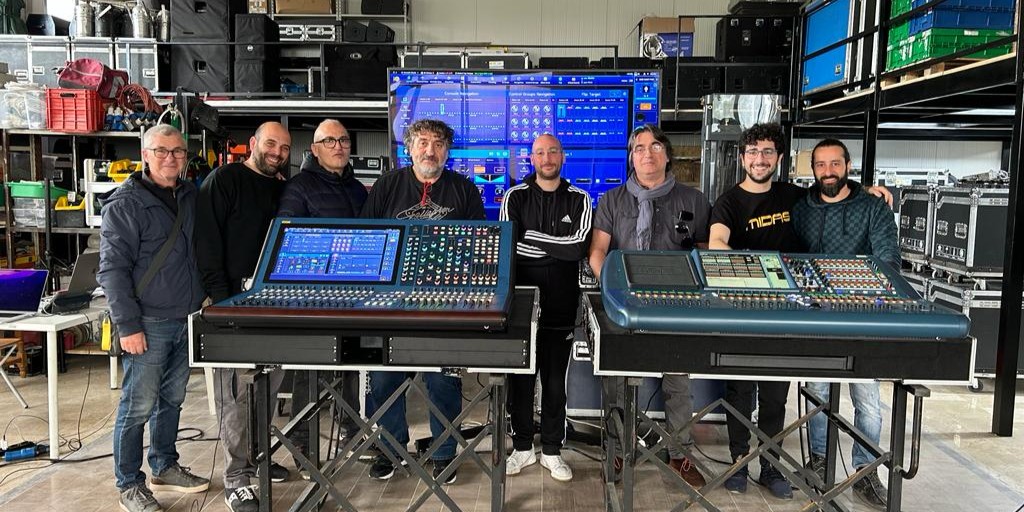 MIDASconsoles's tweet photo. Throwback to the #MidasTraining in the Puglia region from May 16th and 18th, organised by Prase, our trusted Italian Midas Distributor! 

🎶 Engaging sound engineers and esteemed regional partners such as Puglia Audio, GM Music, Sonika Service, and Punto Musica

#midasconsoles https://t.co/q21p7tczqy