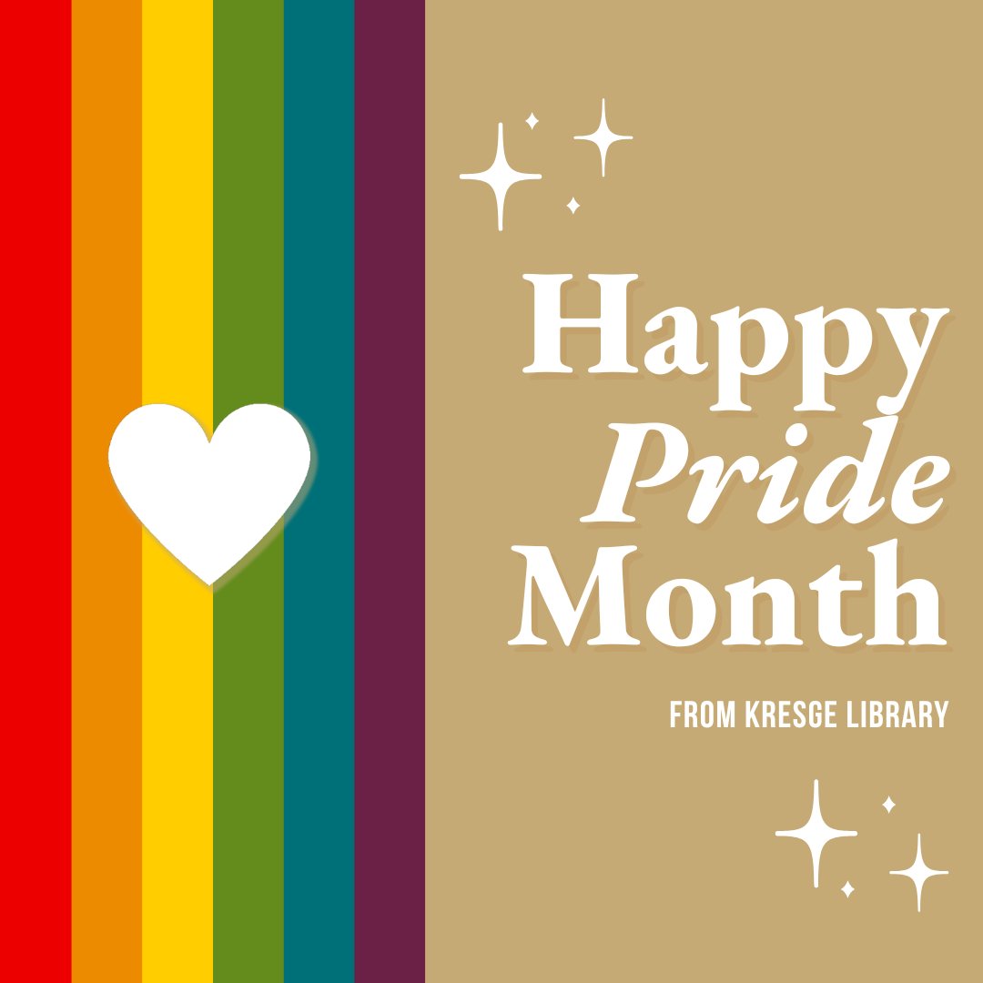 OULibraries's tweet image. Happy Pride Month from Kresge Library. Celebrate love, acceptance, and equality throughout the month of June! ❤️🌈 ❤️ #ThisIsOU #oaklandu #KresgeLibrary #Pride
