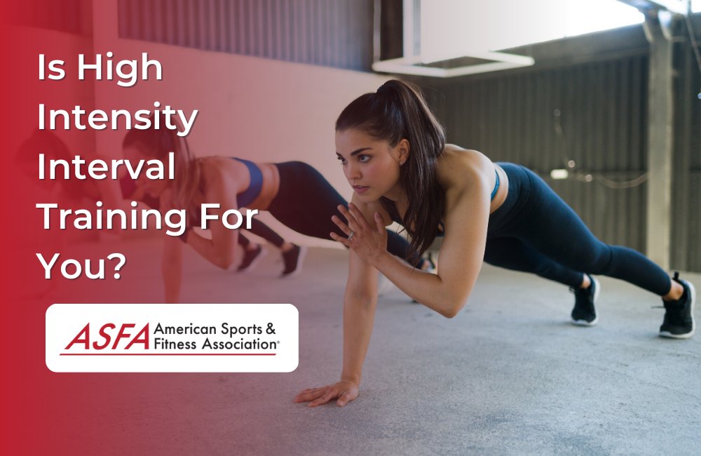 Get Your Sweat On: Is High Intensity Interval Training Right For You? - #asfafitness #asfacertified #personaltrainer mailchi.mp/americansporta…