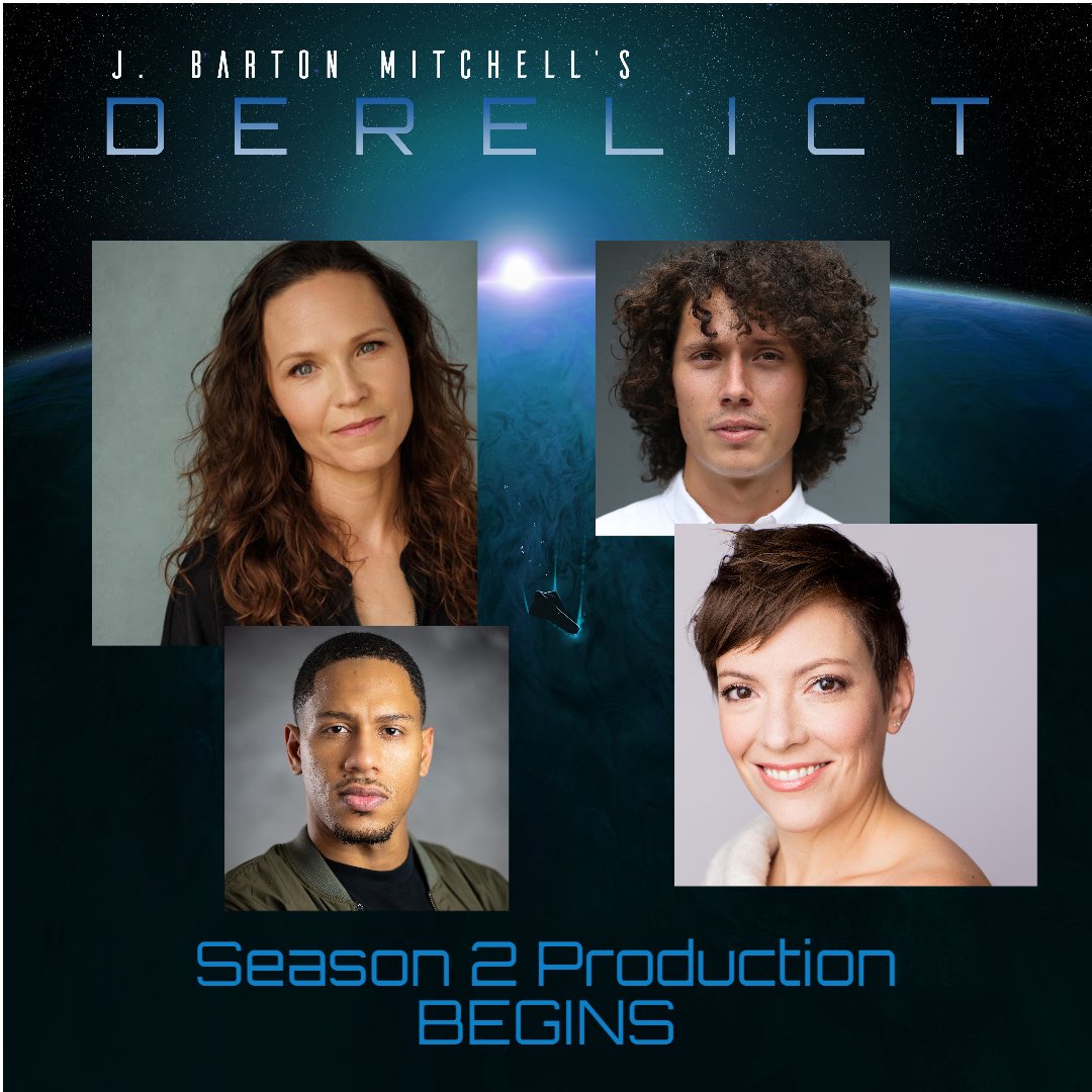 We're thrilled to announce production has (re)begun on season 2! Episode 2 features the fantastic work of Chad Morgan, Dani Payne, Ian Geiberger, and Mustapha Slack. Visit derelictpodcast.com and sign up for our mailing list to stay updated. #scifi #scifipodcast #scifihorror