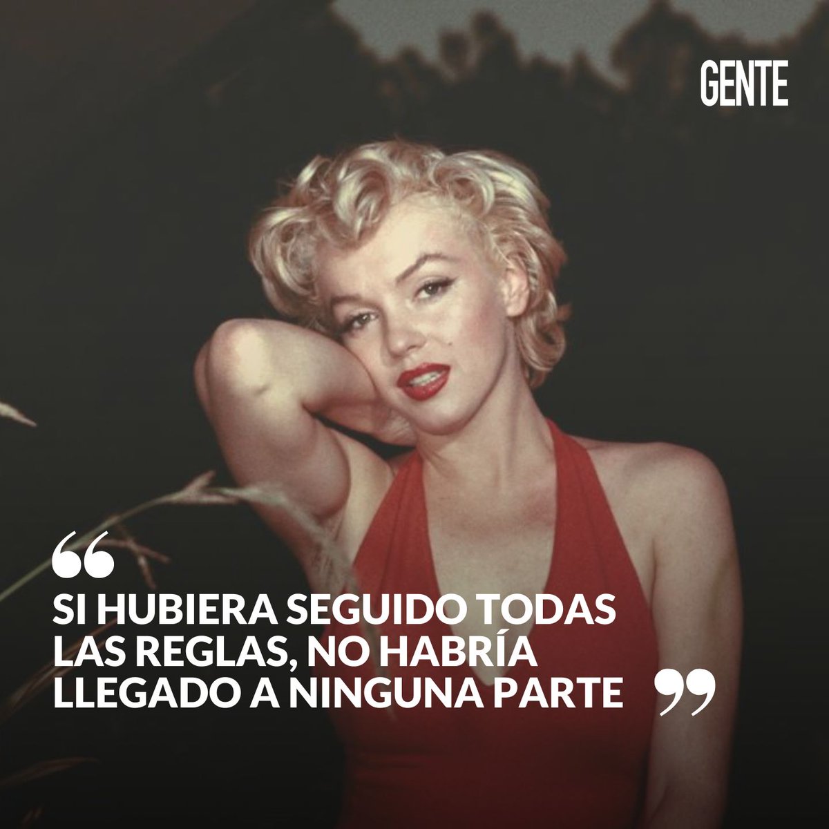 #MarilynMonroe : ¡Que gran mujer! En el día que sería su cumpleaños número 97  recordamos una de sus célebres frases 

 #MarilynMonroe #ActricesSigloXX #ÍconosDeModa #Marilyn97