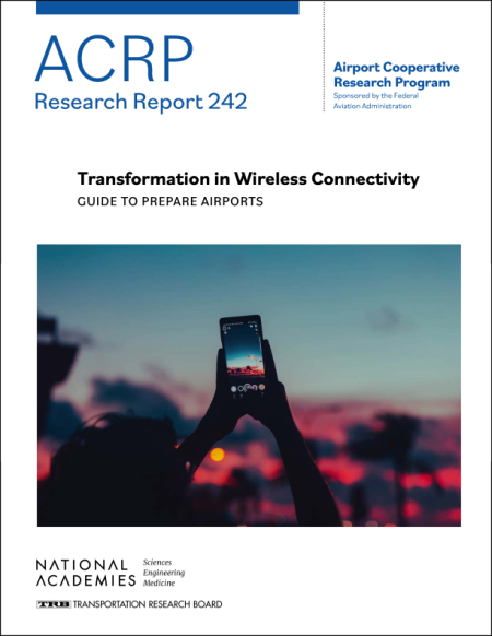 skymantics's tweet photo. National Academy of Sciences - Transportation Research Board just published ACRP Research Report 242 "Transformations in Wireless Connectivity: Guide to Prepare Airports", led by Skymantics. Thank you to the fabulous research team! #aerospace #technology https://t.co/paT7PRU0Kg https://t.co/1XPHXICtnh