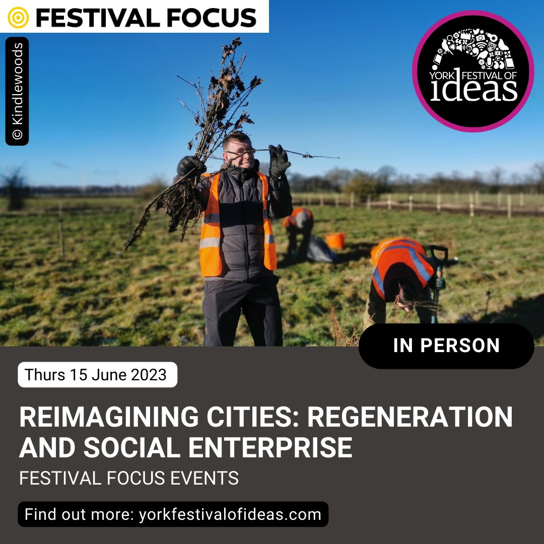 FESTIVAL FOCUS: Our two panels explore the need for a different approach to urban regeneration through inclusive growth and harnessing the power of major institutions and social enterprise. #YorkIdeas @AvivaUK @uoyentworks @N8research @theRSAorg

yorkfestivalofideas.com/2023/calendar/…