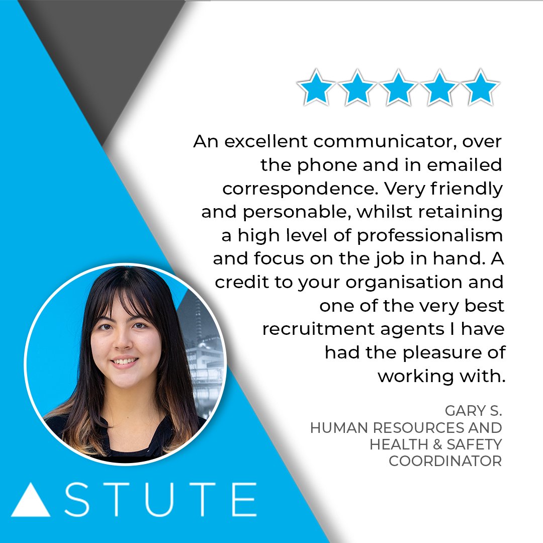 AstutePeople's tweet image. A credit to our organisation indeed! A great review Megan, well done 👏👏

⭐⭐⭐⭐⭐

#Recruitment #TechnicalRecruitment #EnergyRecruitment #SustainabilityRecruitment