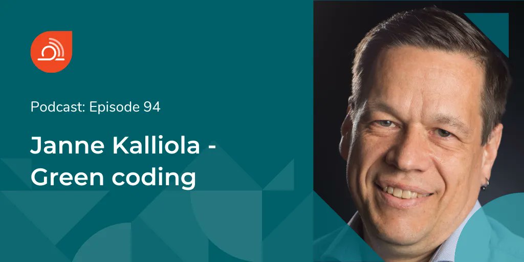agiledrop's tweet image. Our latest podcast episode features @plastic of @exove who spoke about green coding practices. Check it out here: agiledrop.com/podcast/janne-… 

#DigitalTransformation #GreenCode #GreenCoding #podcast