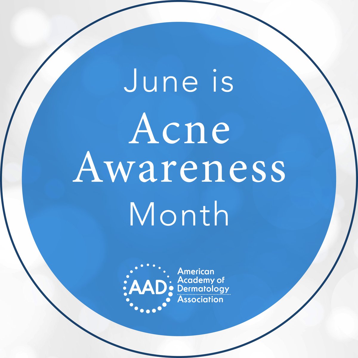 Acne is the most common skin condition in the U.S., affecting up to 50 million Americans annually. If you have questions about acne, your dermatologist knows. #AcneAwarenessMonth