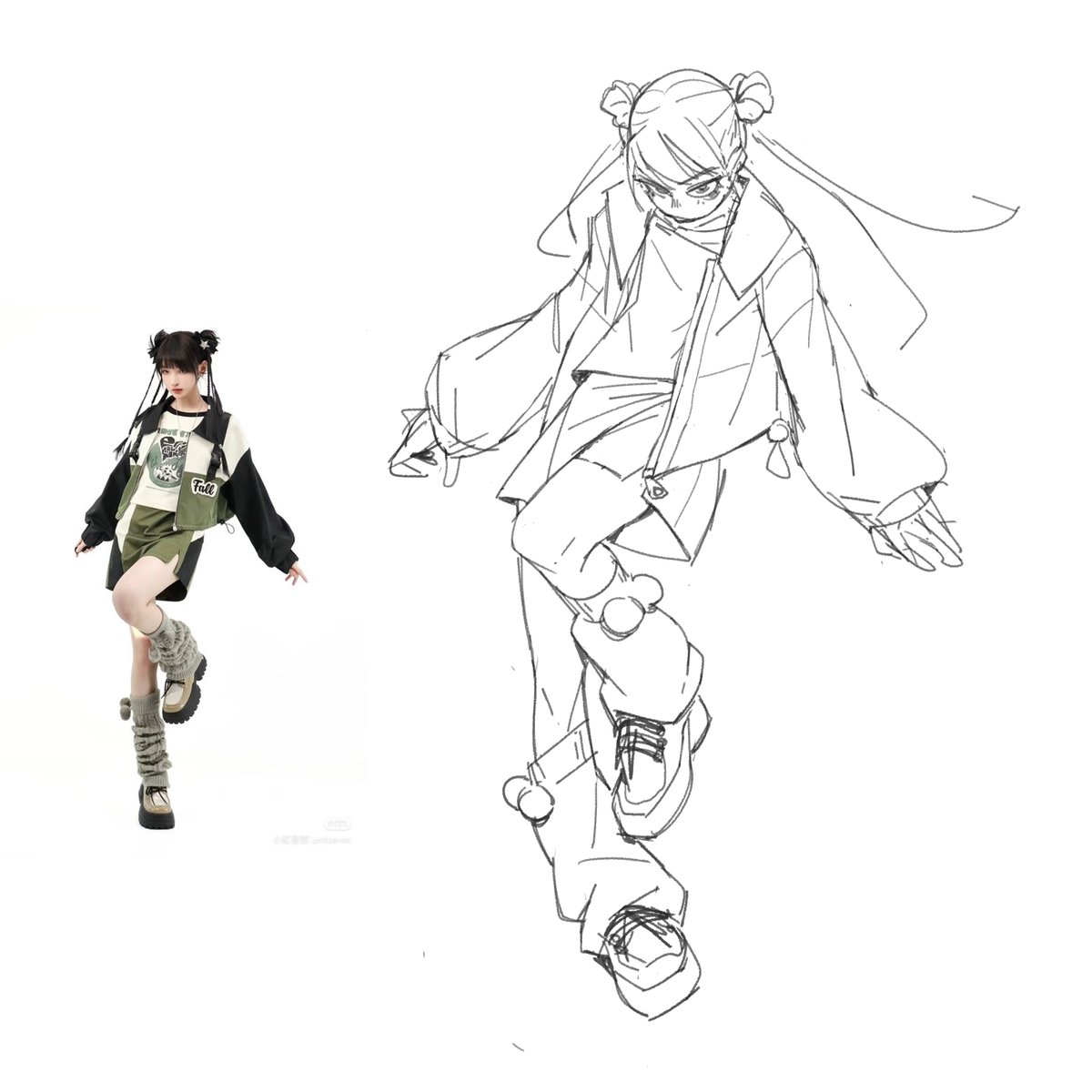 keshhhko's tweet photo. finally drew something i'm satisfied with, the imposter symdrome was hitting hard, maybe i will color this one later https://t.co/5jOLiuIj0z