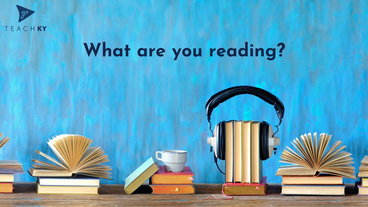 What are you reading right now? Share your current read- it can be a professional book or just for fun!