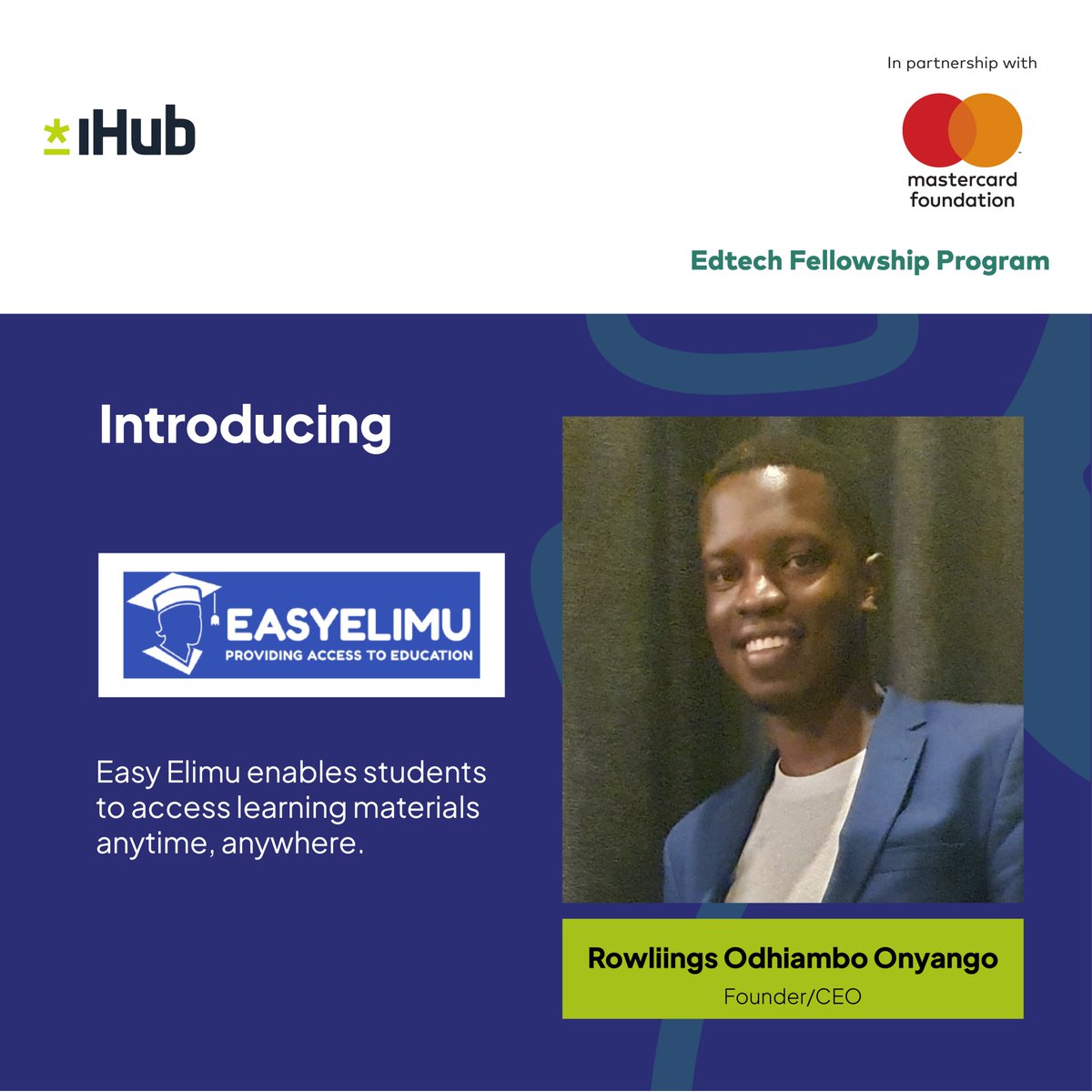 iHub's tweet image. #EdTechInnovators #TransformingEducation #Kenya 

4/4🧵