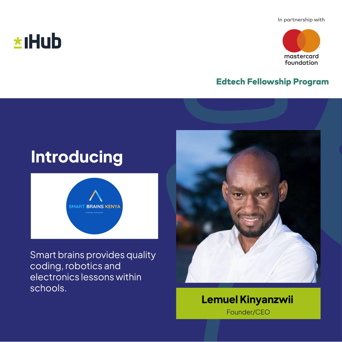 iHub's tweet image. #EdTechInnovators #TransformingEducation #Kenya 

4/4🧵