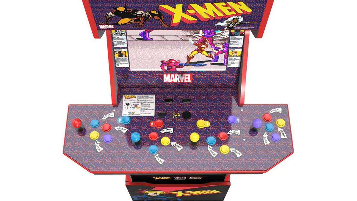 X-Men Arcade1Up Cabinet Gets Huge Discount Today Only dlvr.it/SpzjZt