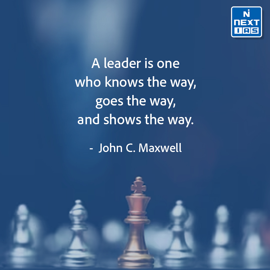 Thought of the Day 🙌

#thoughtoftheday #nextias #ias #upsc #fridaywisdom #JohnCMaxwell #goodleadership