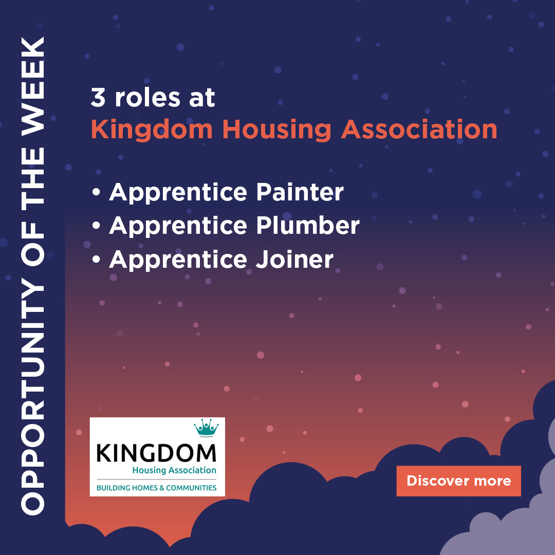 DYW Fife (@dywfife) on Twitter photo ⚡️ OPPORTUNITY OF THE WEEK ⚡
Our partner <a href="/kingdom_ha/">Kingdom Housing Association</a> is taking applications for their 4-year apprenticeship programmes based in East Central Scotland. Could one of these be for you:
Apprentice Painter
Apprentice Plumber
Apprentice Joiner
Learn more: dywfife.com/opportunities/ ⚡️ OPPORTUNITY OF THE WEEK ⚡
Our partner <a href="/kingdom_ha/">Kingdom Housing Association</a> is taking applications for their 4-year apprenticeship programmes based in East Central Scotland. Could one of these be for you:
Apprentice Painter
Apprentice Plumber
Apprentice Joiner
Learn more: dywfife.com/opportunities/