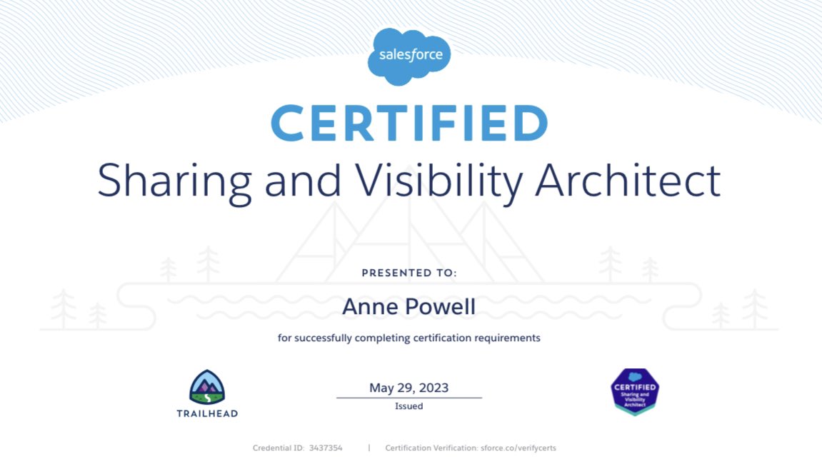 1 year ago today, I earned my very first <a href="/salesforce/">Salesforce</a> certification. Ever since, I set a goal to earn 1 cert every month for 12 months. I couldn’t be more happy and proud to announce that…
I DID IT!!! 🥹