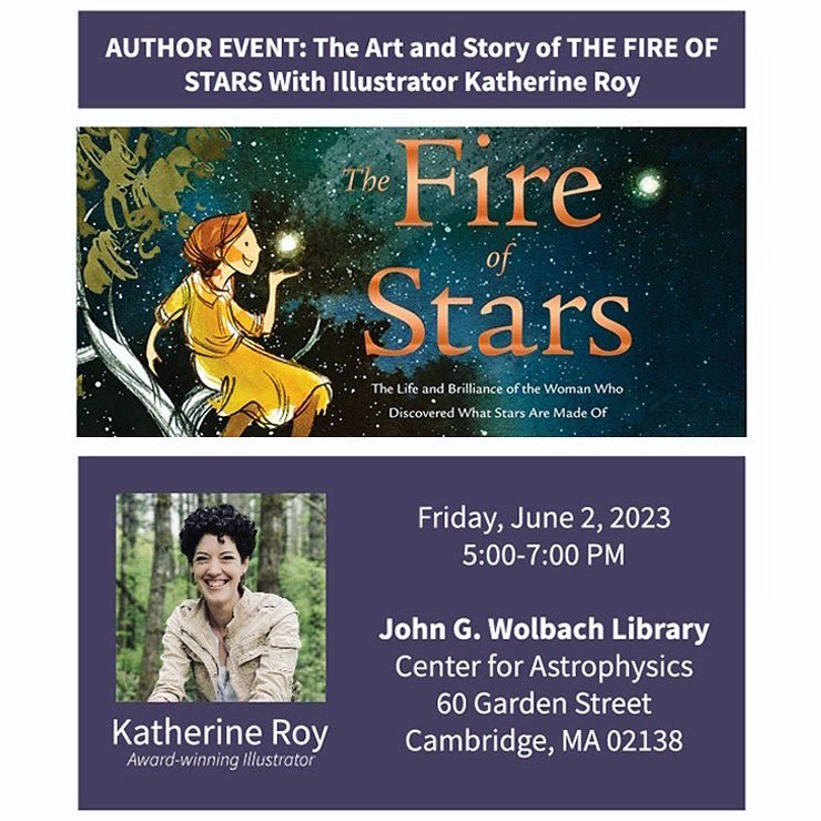 KRoyStudio's tweet photo. Events! Events! Tonight, 6/1, at the @NorwichBooksVT in Norwich, VT at 7PM and tomorrow, 6/2, at the @_GlassStars_ in Cambridge, MA at 5PM. Hope to see you there! #authorevents @NYRBooks @WWNortonLibrary @ChronicleKids #stem https://t.co/pQsmbzbK1g
