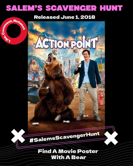 #iwanttoplayagame Salem’s Scavenger Hunt 🖤 Each day I will post a #movie poster. Comment down below a #MoviePoster with the item I list. Make sure to hashtag #SalemsScavengerHunt 💚 Lets get people involved. #horrorcommunity #movieposters #CellarDwellers #FilmTwitter