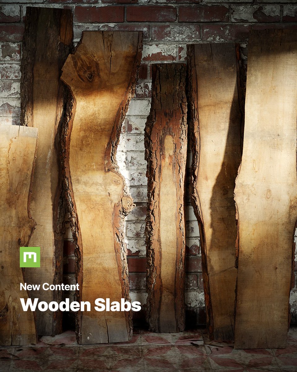 quixeltools's tweet photo. These Wooden Slabs can make for a great cutting board...🪵

https://t.co/HUhD5rkR7W

Thousands of photorealistic 3D scanned assets to explore your creative possibilities, available directly inside @unrealengine, @twinmotion &amp; Quixel Bridge.

#megascans #unrealengine #gamedev https://t.co/UHtkuxEMKg