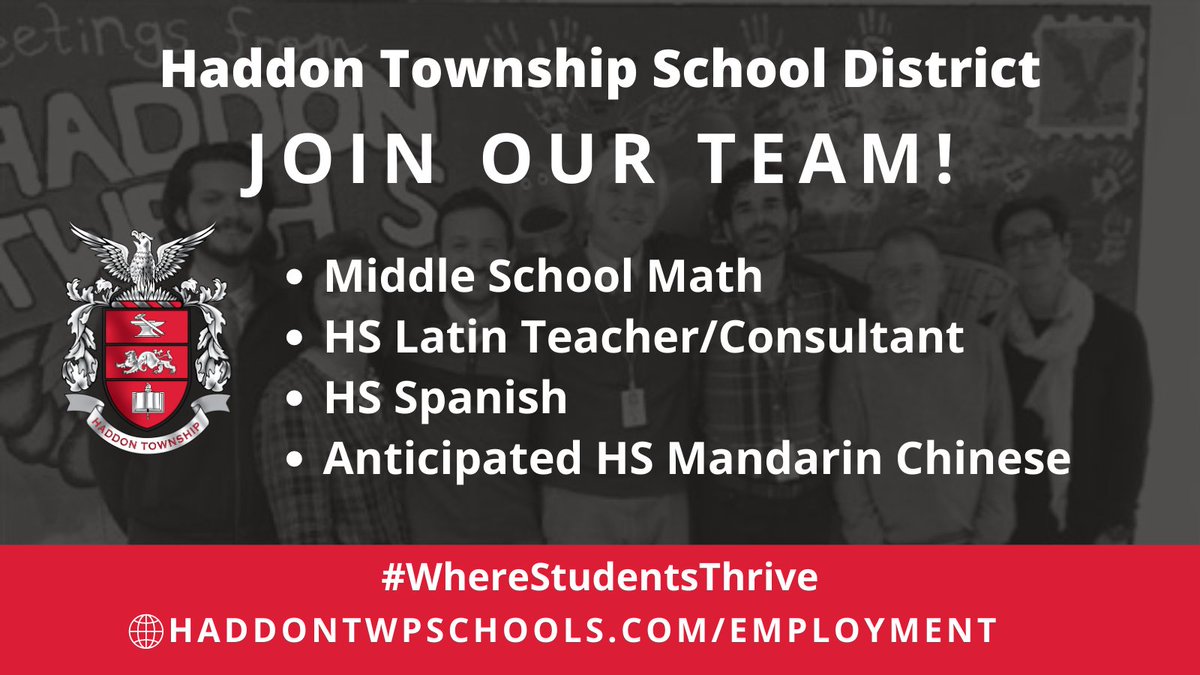 Haddon Township Schools tweet media