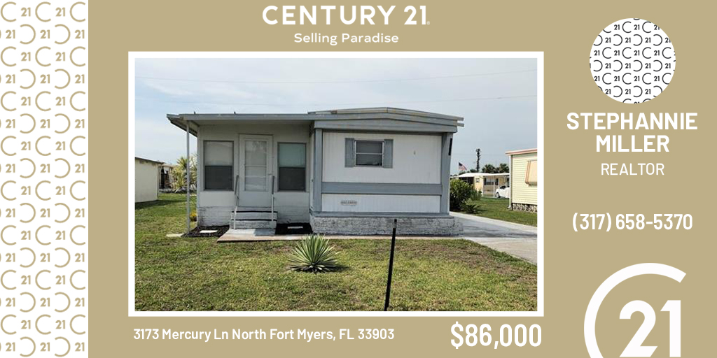 #NewListing: This tidy home is in an active community with lots of amenities. For more info, please call Stephannie Miller at (317) 658-5370.

#C21SP #century21 #sellingparadise #realtor #realestate #C21SP2023 #C21SP2023Listings