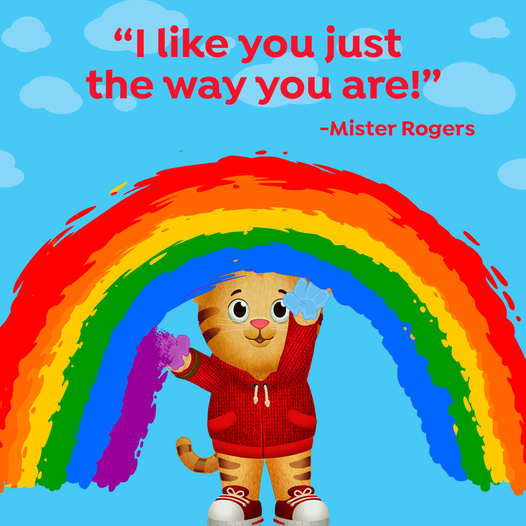 I had to share another one since my son loves Mister Rogers and Daniel Tiger <3

-Mrs. Cauley