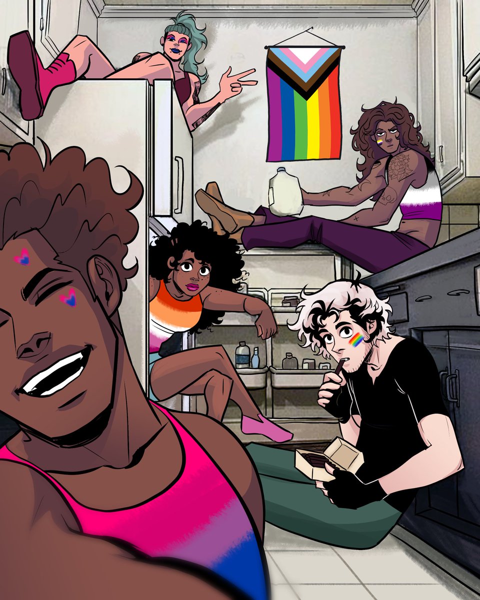 Shrike on Twitter "RT gerou_x after the parade 🌈